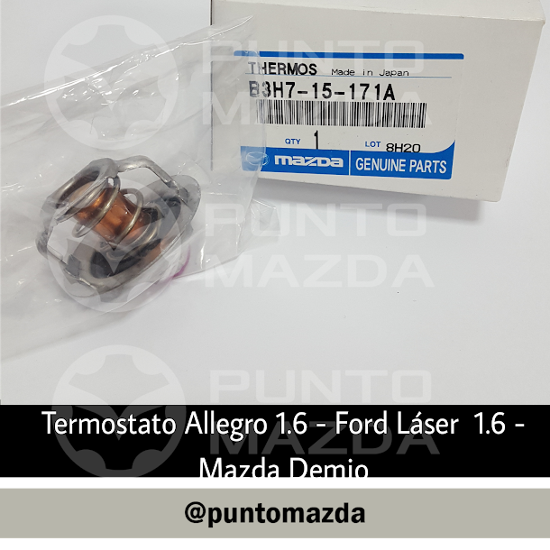 microscopio Desear caldera Termostato Allegro (1.6)-Ford Láser (1.6)-Demio – Mi Punto Mazda